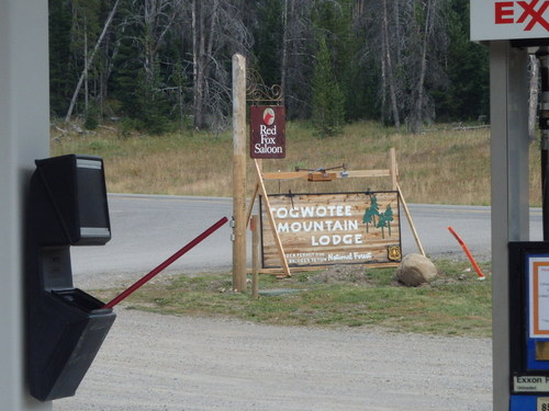 GDMBR: Togwotee Mountain Lodge's Gas/Petro Station.